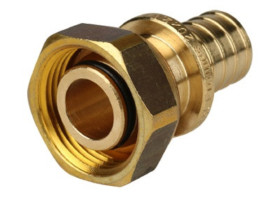 Переходник с накидной гайкой (евроконус) 20х G3/4 STOUT