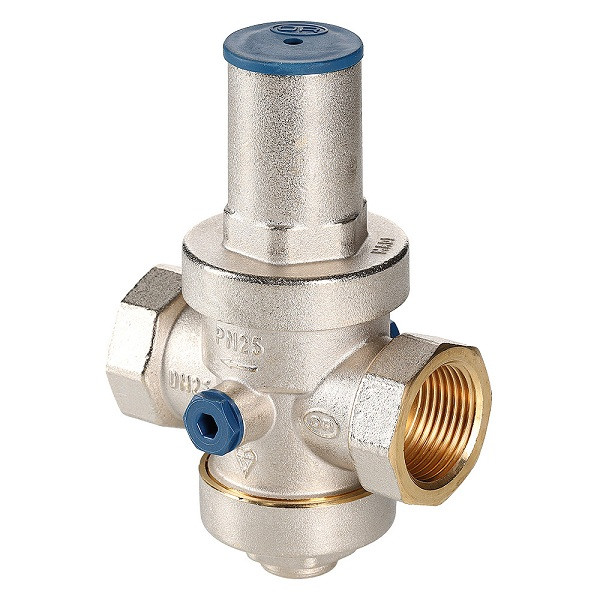 Редуктор давления поршневой PN25, от 1 до 5,5 бара, облегченный, 1 1/2", никель аналог VT.086.NH.08 Редуктор давления поршневой PN25, от 1 до 5,5 бара, облегченный, 1 1/2", никель аналог VT.086.NH.08