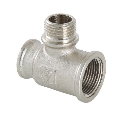 Тройник переходной с переходом на наружную резьбу 3/4"х3/4"х1/2" ВР-НР-ВР VTr.132.RN