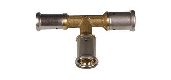 Тройник редукционный 20х16х16 пресс Henco