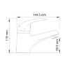 Isen 2603 Смеситель для умывальника WasserKraft