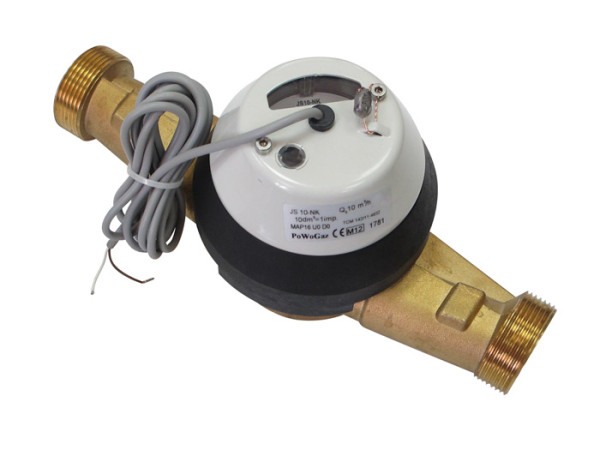 ВСТН-25, счетчик горячей воды с импульсным выходом 10 л/имп без присоединителей