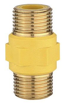 Вставка для газовой подводки диэлектрическая 3/4х3/4 НР/НР