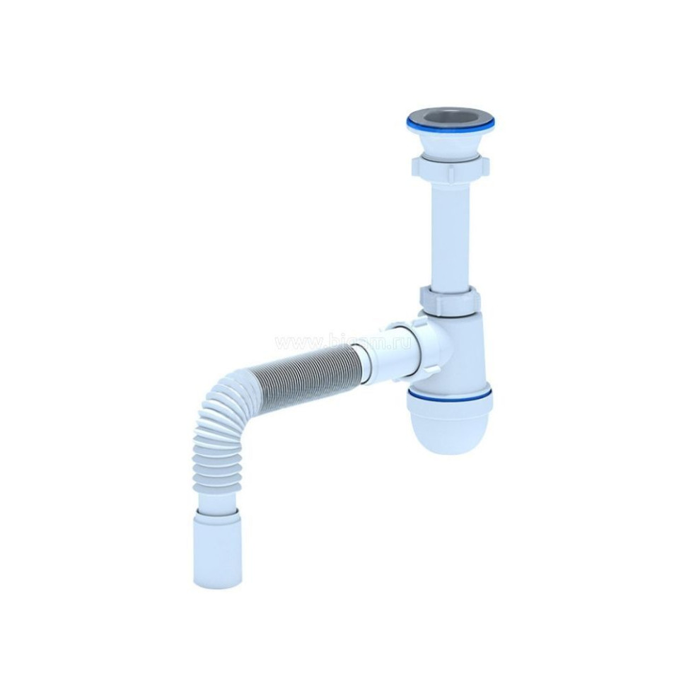 Сифон Ани 1 1/2*40 с гибкой трубой 40/50 C0110