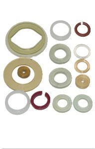 Набор сантехнич. прокладок д/смесителя "Сантехник" № 2 силиконовый Россия