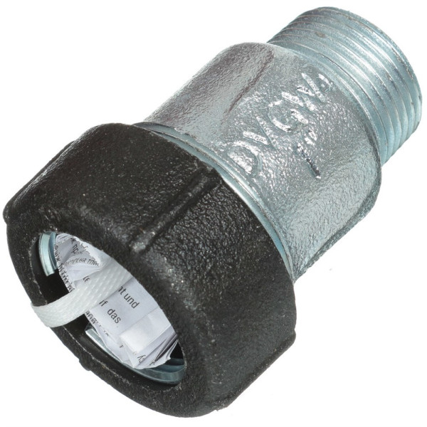 Обжимное соединение для стальной трубы с наружной резьбой 1" Тип AK Gebo