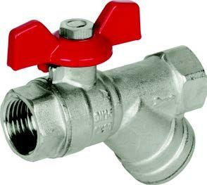 RHF33 Кран шаровой с фильтром ВР/ВР "бабочка" 1/2" SENA  ARCO Испания