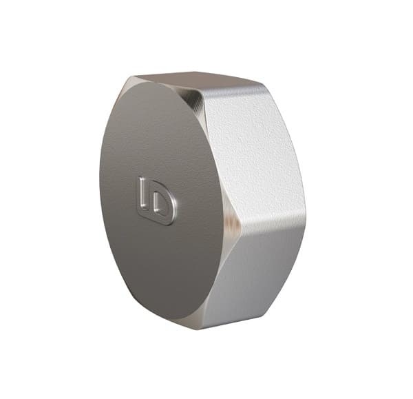 Заглушка лат Ду15 ВР никель LD Pride LD.67.504.15