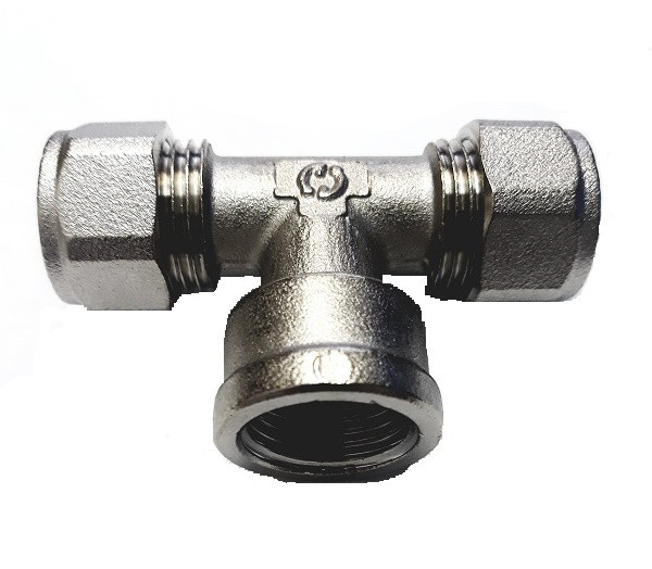 530019N660556A  Тройник 20х3/4х16 ц/г/ц GF Италия 2005