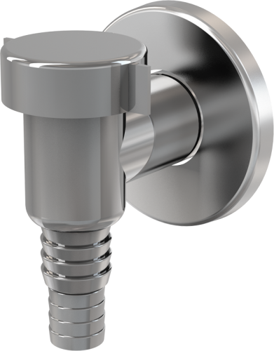 Сифон д/стиральн. машины наруж.хром ALCA PLAST AРS1