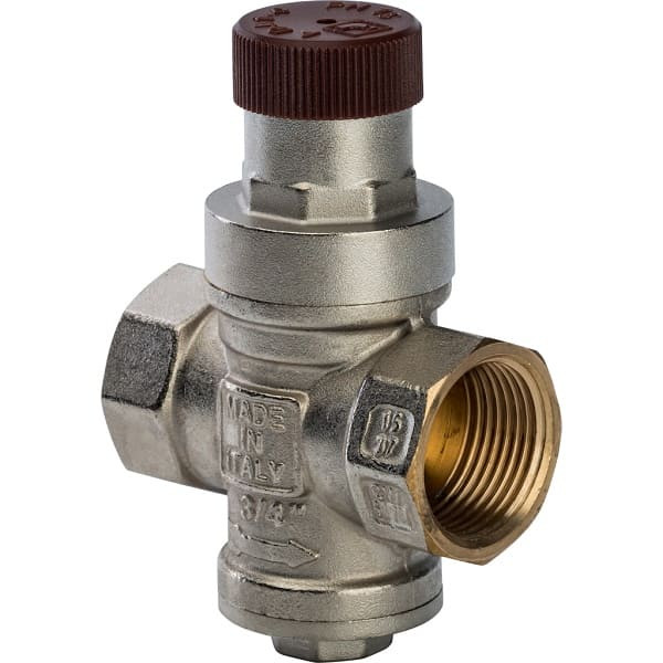 Редуктор давления поршневой 3/4" STOUT