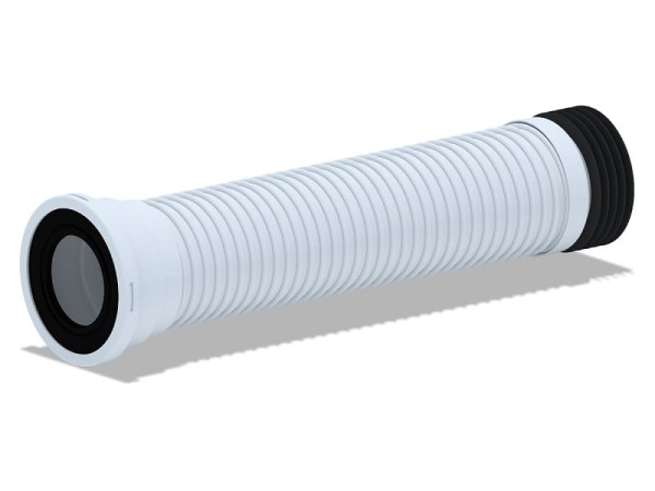 Гофра д/унитаза арм 110мм 280-540мм чуг/труб АНИ ПЛАСТ К528