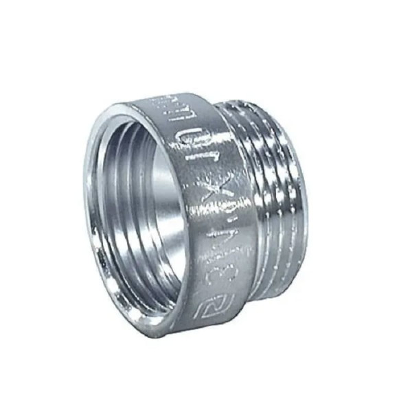 Удлинитель лат В/Н 15 (1/2") х100мм хром