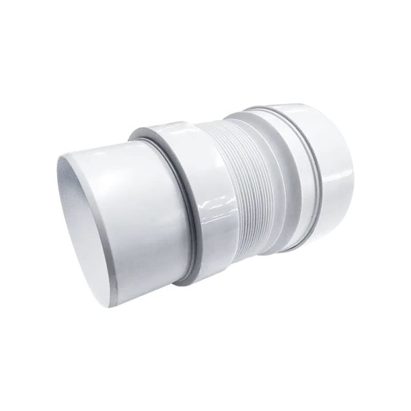 Гофроподвод д/унитаза 110мм L=200-340мм для пластиковых труб С-999P Орио