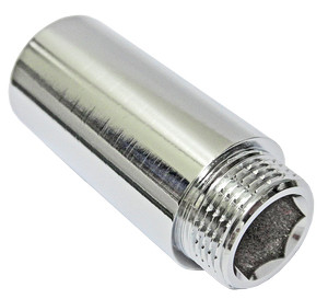 Удлинитель хромированный 1/2" вн.-нар. х70 мм VTr.198.С
