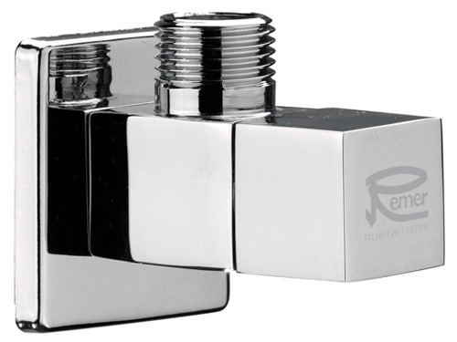 Кран шар. угловой ш/ш 1/2-1/2 REMER 128S