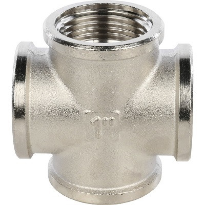 Крестовина никелированная ВВ 1" STOUT