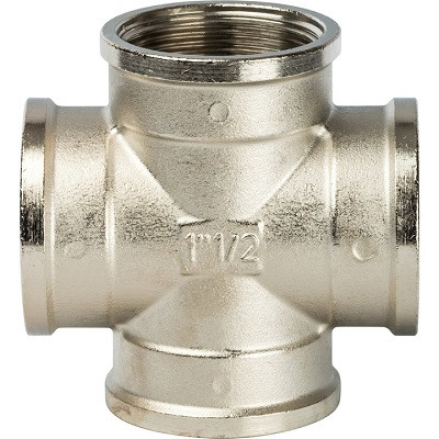 Крестовина никелированная ВВ 1 1/2" STOUT