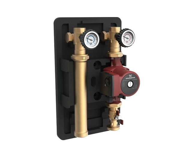 Насосная группа с прямым контуром D25 UPS 40 HEATMIX