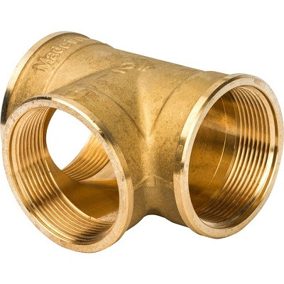 Тройник 4" ВВ STOUT