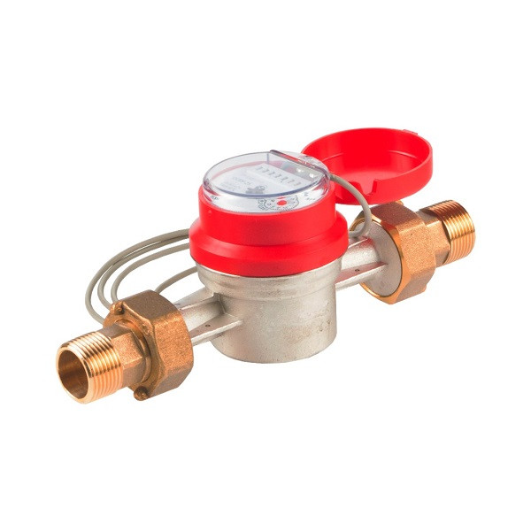 ОСВУ-25 ДГ, счетчик холодной и горячей воды с импульсным выходом 10 л/имп с комплектом присоединител