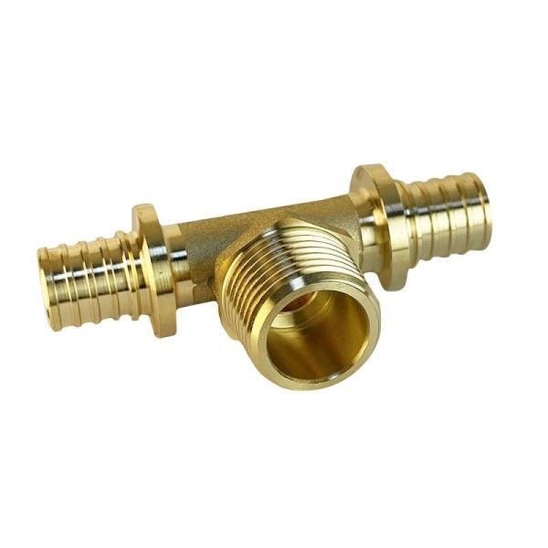 Тройник надвижной с переходом на нар.р. 20(2,8) х 3/4" х 20(2,8) VALFEX