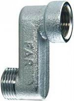 Эксцентрический фитинг для радиатора 4 см 1/2 х 1/2 НР-ВР