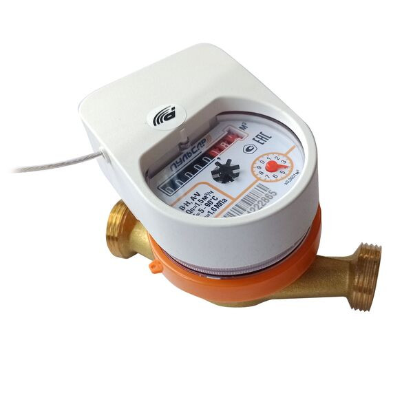 Квартирный счетчик воды «Пульсар Лайт» Ду15 LoRa, Qn=1,5 м3/ч, L=80мм