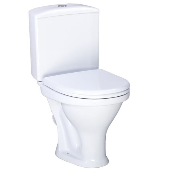 Унитаз-компакт Вест косой вып. нижн.подкл. в компл. армат, креп.