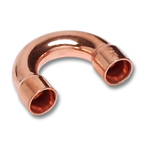 Отвод 180* под пайку 15мм Sanha 5060