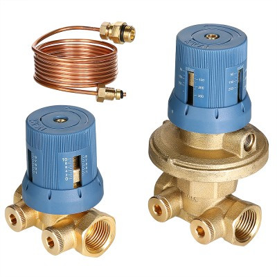 Автоматический регулятор перепада давлений, комплект с запорно-рег. клап. 1/2", 250–600мбар VT.040.G