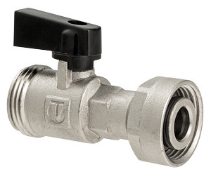 Кран шаровой коллекторный 3/4", "евроконус" VTc.720.NE