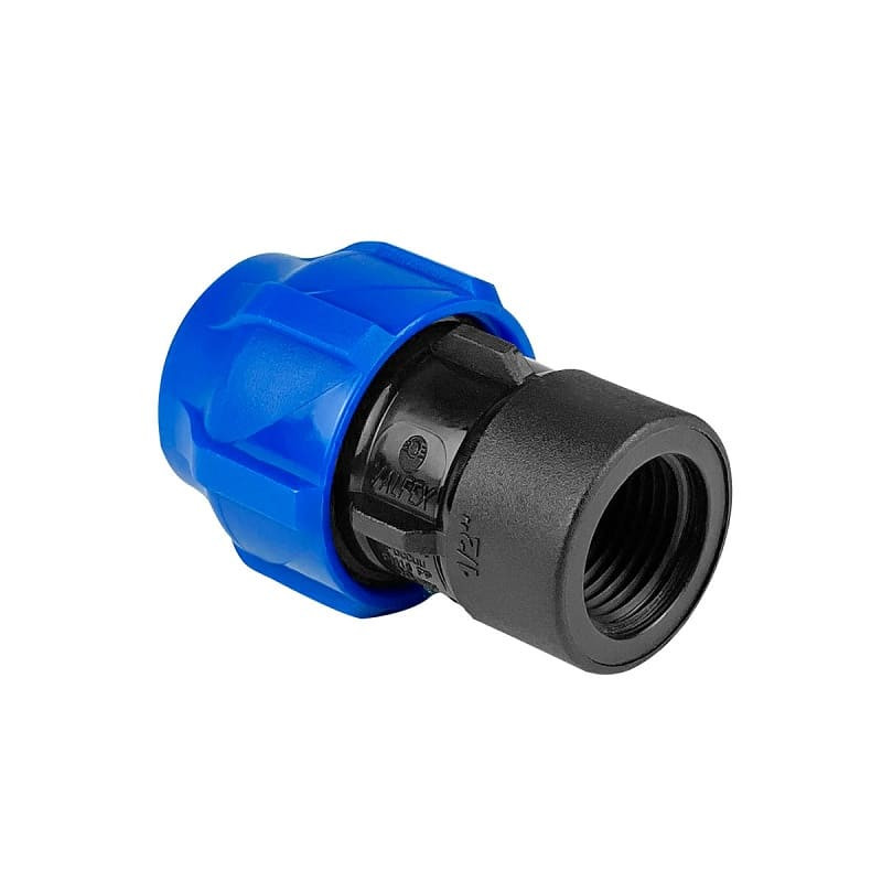 Муфта ПЭ компресс Дн32х1/2" ВР Ру16 VALFEX 121001232012
