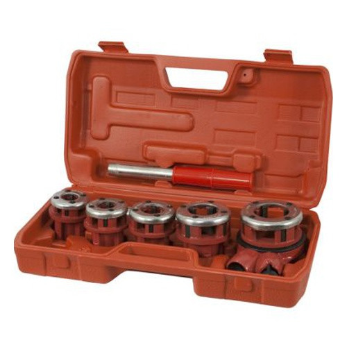 Клуппы трубные набор 3/8"-1/2"- 3/4"-1"-1 1/4", 5 шт.FIT-70005