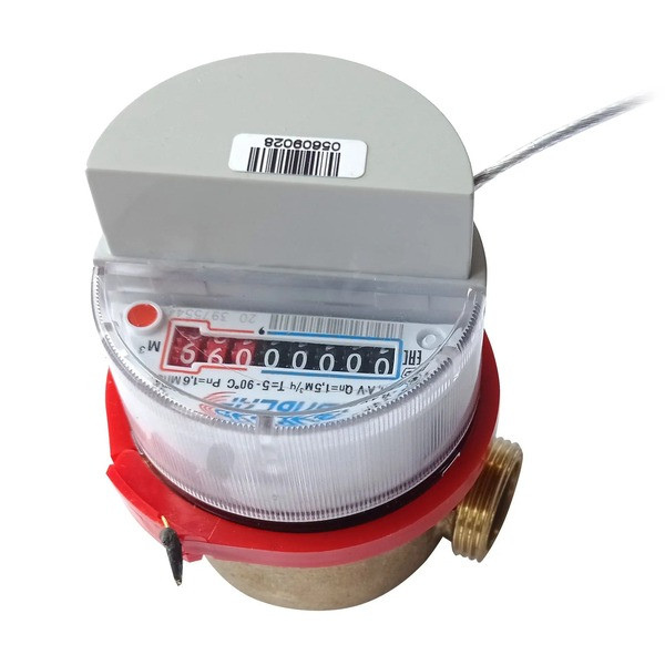 Счетчик воды электронный универсальный «Пульсар» Ду15 LoRa, Qn=1,5 м3/ч, L=110мм без присоединителей