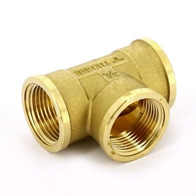 Тройник ВВ 3/4 для стальных труб резьбовой Tiemme