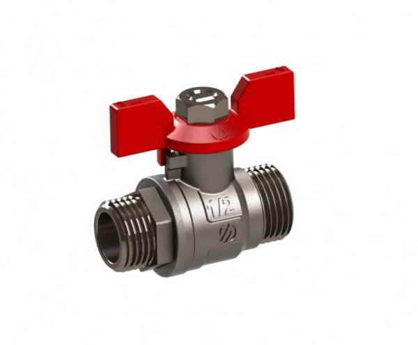 Кран шаровый НР/НР "бабочка" ник.3/4" SENA 153904 ARCO Испания