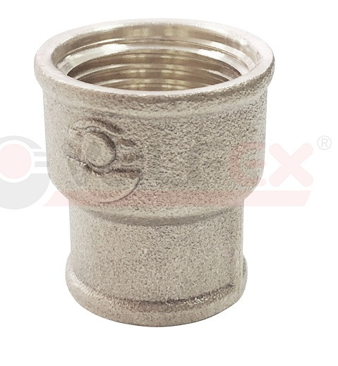 Муфта переходная никелированная  Ду 1 1/4x1" ВР VALFEX