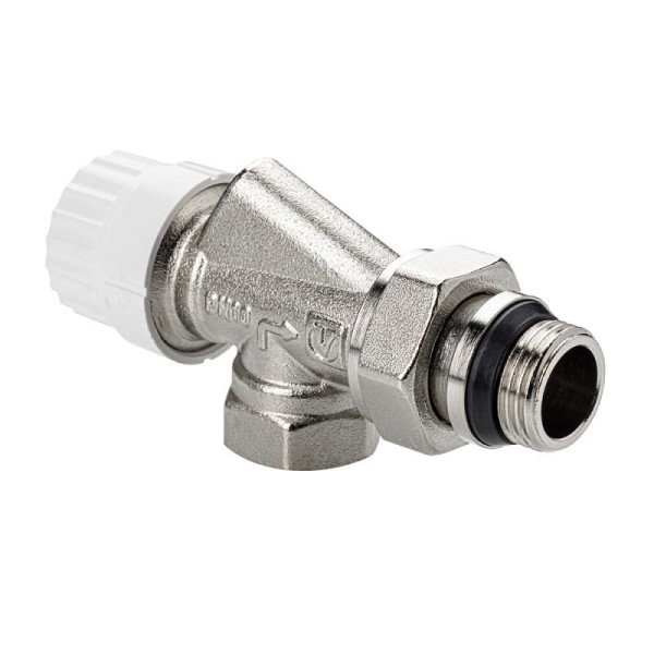 Клапан радиаторный осевой термостатический с преднастройкой М30х1,5, DN15, 1/2" VT.179.NRC.04