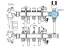 Трехходовой термостатический смесительный клапан 1" VT.MR01.N