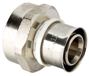 Соединитель пресс с переходом на внутреннюю резьбу 20х3/4" VTm.202.N