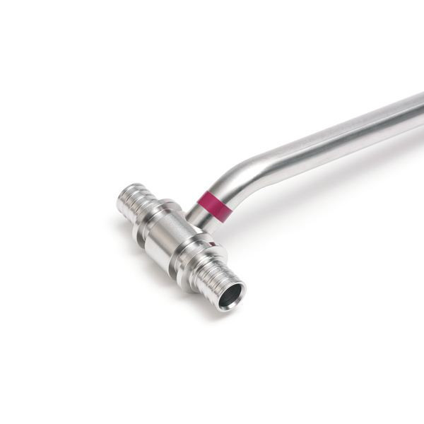 Трубка (нерж.)  для подкл-я радиатора, Т-образная 16/250 RAUTITAN