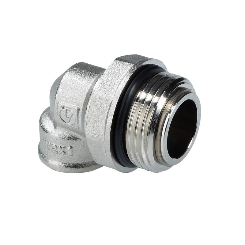 Отвод с вращающимся штуцером 1"х1/2" VTc.631.N.0504