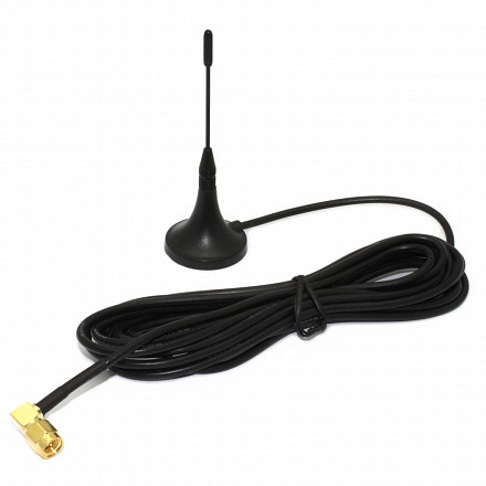 Антенна GSM -06-01SMA,  7dBi, крепление магнит, 3м