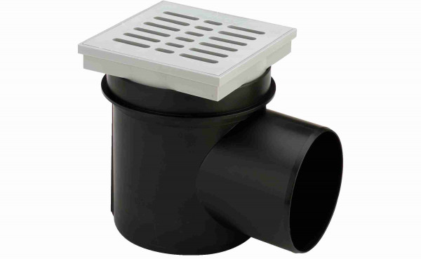 Трап подвальный (черн. пластм) 110 (4956) Viega