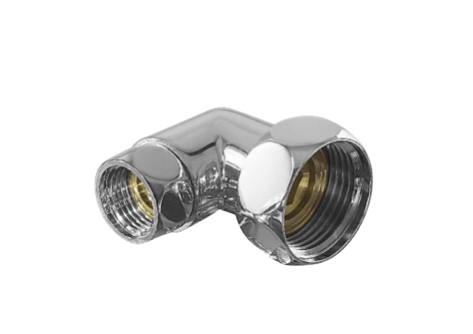 Соединение угловое с двумя накидными гайками 1" х 3/4" VALFEX