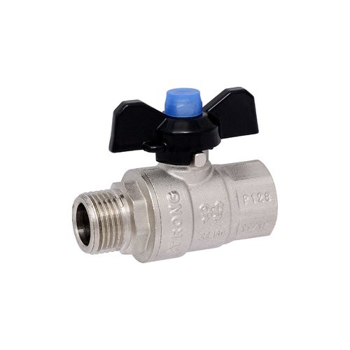 Кран шаровой PF STRONG 1/2" BН(бабочка)