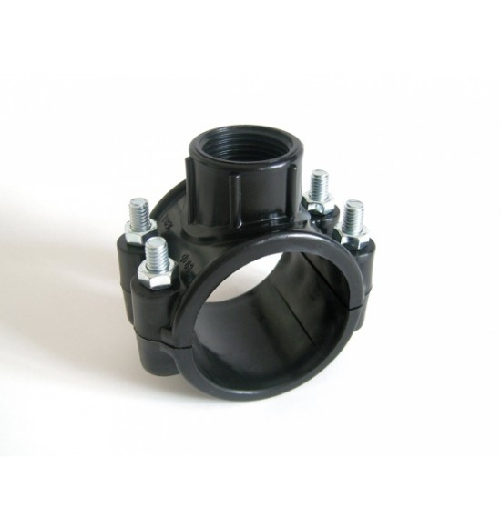 Седелка ПЭ ВР Дн 75х1 1/2" ТПК-АКВА