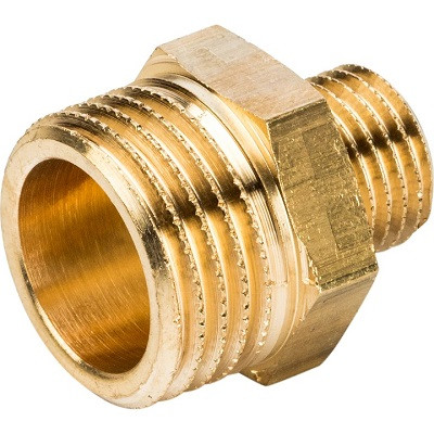 Ниппель НН переходной 1/2X1/4 STOUT