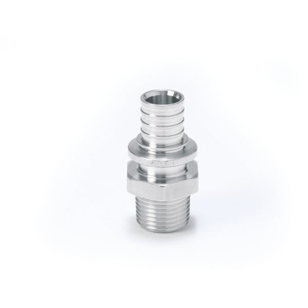 Переходник нерж ст с наружной резьбой 16-R1/2